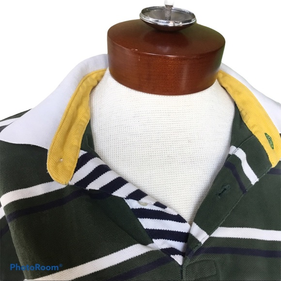 Tommy Hifiger Cropped Striped Polo - Picture 4 of 5